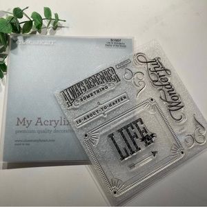 CTMH • “Life is Wonderful” Clear Stamp Set
